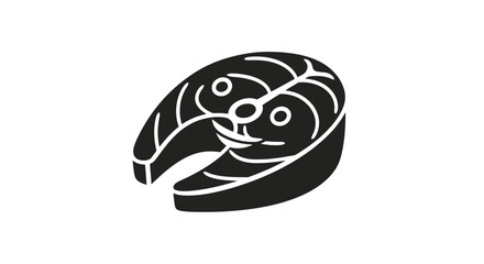 Black and white stylized sloth logo design. © Abraca