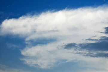 Obraz premium blue sky with clouds