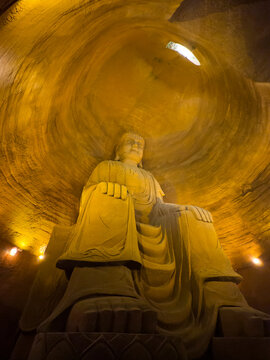 Leshan, China, the Buddhist statues of the Eastern Buddhist Capital.