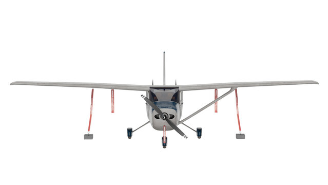 3d rendering cessna 172sp