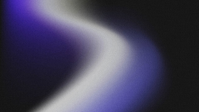 Abstract grainy gradient background with deep purple, silver, and black hues, featuring a soft curved light streak.