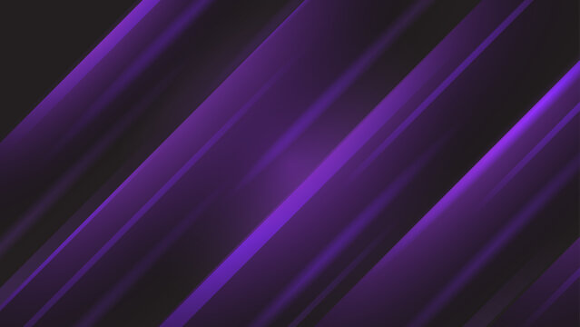 Dark purple and black background featuring sharp diagonal speed lines for high tech motion concepts