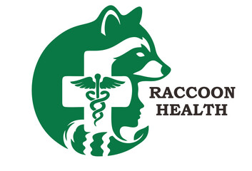 vector raccoon and women © Indra
