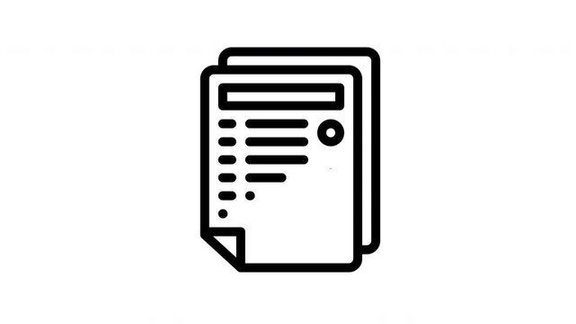 specification minimalist stroke animation