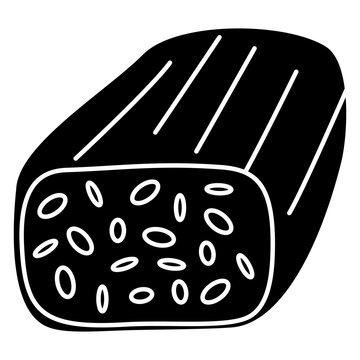 tempeh illustration