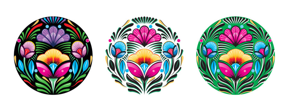 A vibrant illustration representing Traditional Bangladeshi rickshaw paint and folk art illustration perfect for print and t-shirt.