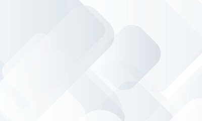 Fototapeta premium Overlapping rounded rectangles and geometric shapes in subtle gradients abstract background