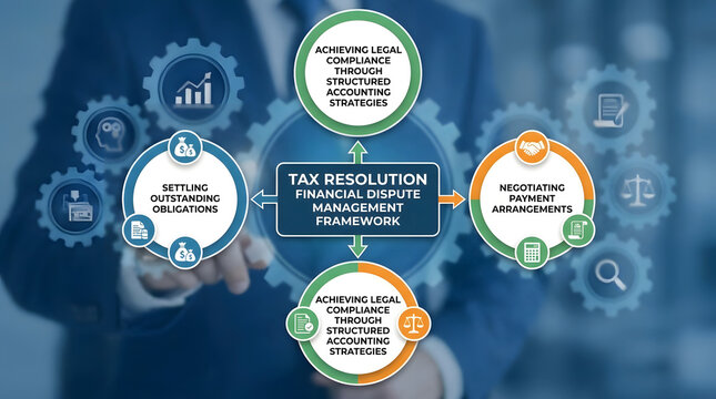 Professional Tax Resolution Financial Dispute Management Framework for Settling Outstanding Obligations Negotiating Payment Arrangements and Achieving Legal Compliance via Structured Accounting