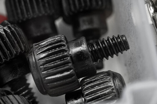 Knurled screw fastener&rdquo;