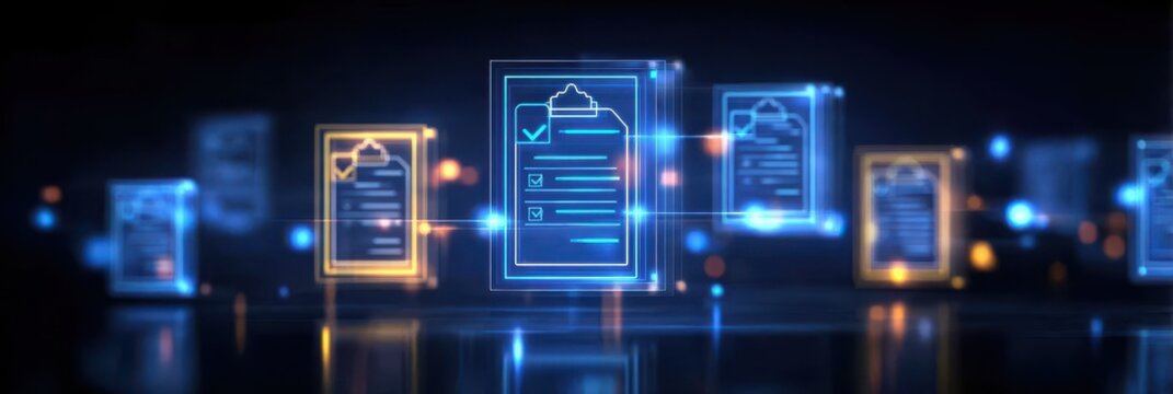 The team updated the record and file in the archive, adding a document, a checklist, and the documentation for final approval.
