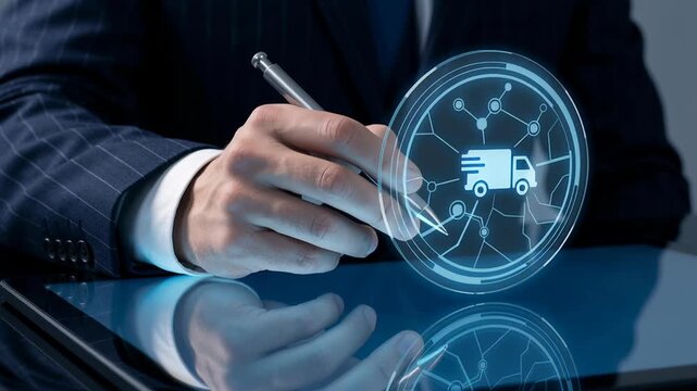 Exploring impact of supply chain disruption global logistics network with digital technology and business strategy for improved delivery transportation and network management through digital