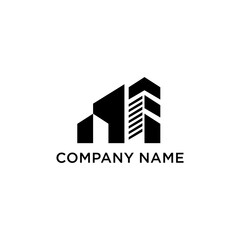 Fototapeta premium construction logo vector