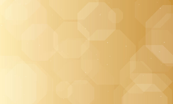 Subtle geometric octagons and crosses on gradient amber background, abstract pattern