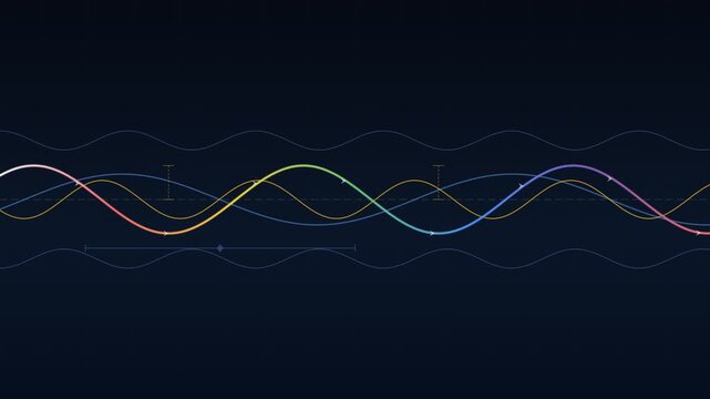 Transverse Electromagnetic Wave Propagation Spectrum Physics Loop Animation 4K