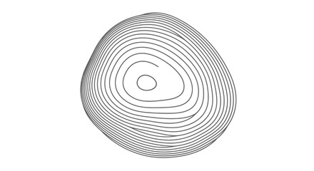 Tree trunk cross section rings pattern. © Lilie