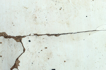 Obraz premium surface texture of particle board or wood composite material that has cracks and damage