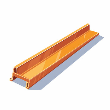 Orange Metal Angle Beam