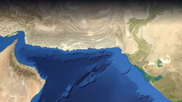 Animated Flight Path Map from Doha Qatar to Los Angeles USA