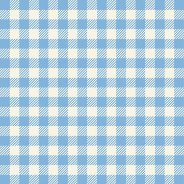 blue gingham check pattern seamless background