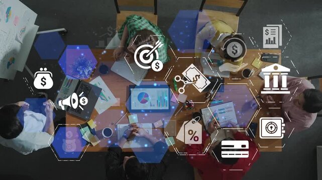 Cost reduction and cost saving through digital transformation, business cost optimization, operational cost reduction, financial savings, and resource efficiency strategy for business success. Funnel