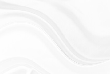 Obraz premium White gray satin texture that is white silver fabric silk background with beautiful soft blur pattern natural.