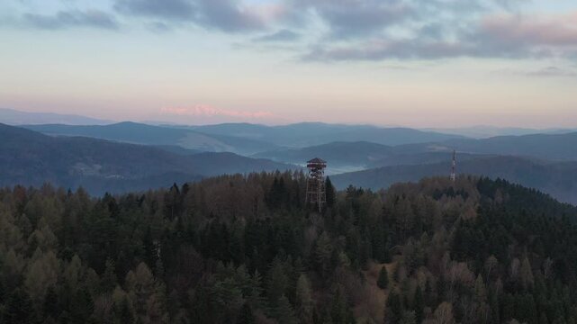 Wieża Malnik, Muszyna, Małopolska, Sądeckie 