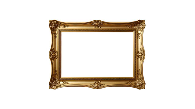 antique gold picture frame