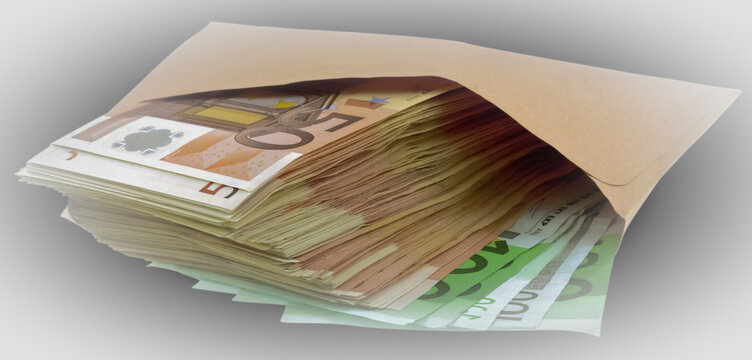 Enveloppe de billets 