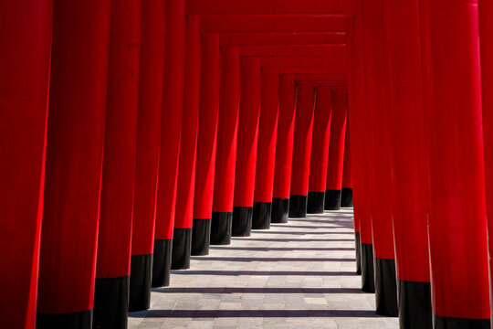 Red Torii Japanese gate