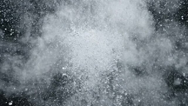 Soap Bubble Burst - Macro Close-up of Colorful Explosion.