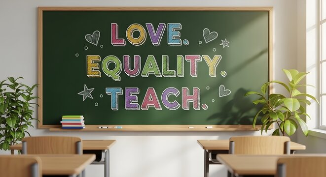 LOVE. EQUALITY. TEACH