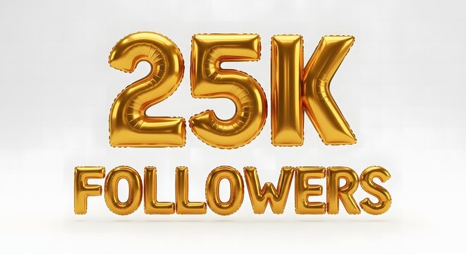 Celebrating 25 000 followers a milestone achievement in social media growth