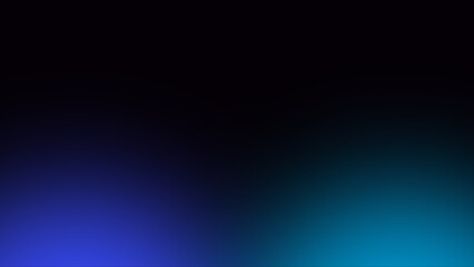 Obraz premium Vibrant Dark Blue and Cyan Gradient Abstract Background