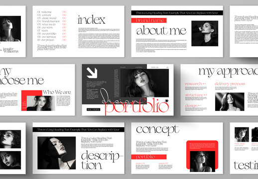 Minimal Creative Portfolio Presentation