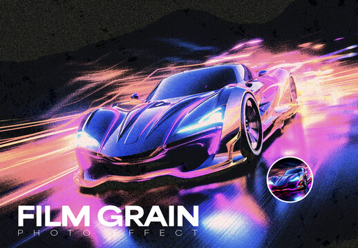 Film Grain Photo Effect