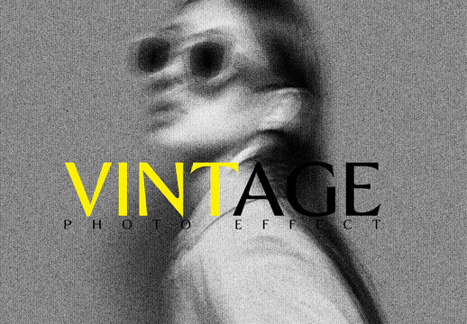 Smudged Photo Copy Effect