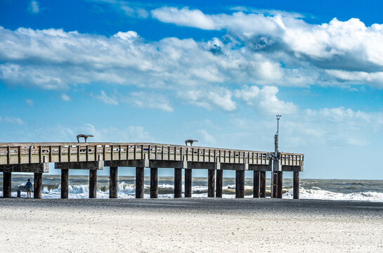pier on St. Augustine Beach