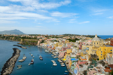 Fototapeta premium vue de Procida, Italie