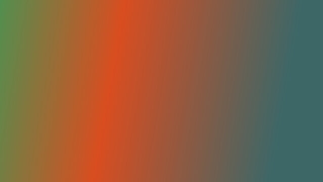 Abstract smooth gradient background with vibrant orange green and blue colors.