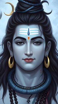 Shiv Shankar Mahadev Nilkanth Bholenath with Mata Parvati Shivshakti on Mahashivratri celebrating divine union love devotion spiritual energy and blessings/ Pradosh Vrat/ Masik Shivaratri