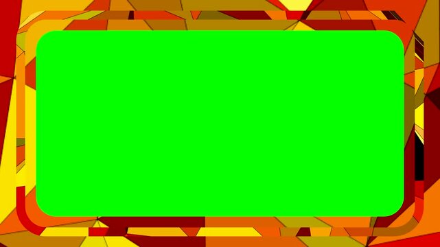 Colorful background with a bright green area for text display, suitable for graphic design use