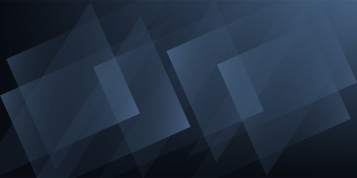 Modern black blue abstract background. Minimal. Color gradient. Dark. Web banner. Geometric shape. 3d effect. Lines stripes triangles.eps,10