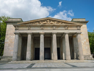 Naklejka premium Neue Wache, Central Memorial of the Federal Republic of Germany for the Victims of War and Tyranny in Berlin - Germany