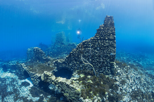 Lago di Capodacqua, Abruzzo, Italia