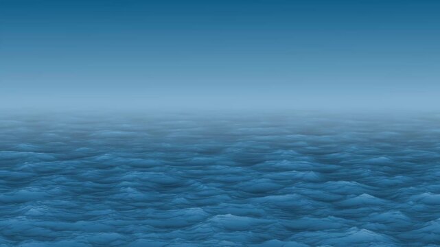 2d drawing creative animation of ripples roll water waves sea ocean blue background 4k motion video concept, abstract blue wave sea 2d animation background, beautiful sea wave water