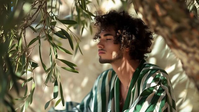 Joseph, Who Was Handsome and Well-Behaved, Wore a Beautiful Robe Given to Him by His Father, Jacob