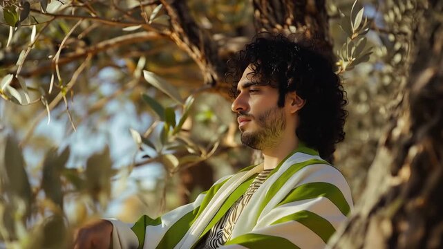 Joseph, Who Was Handsome and Well-Behaved, Wore a Beautiful Robe Given to Him by His Father, Jacob