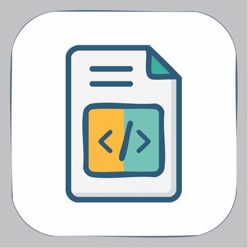 Coding Document Icon