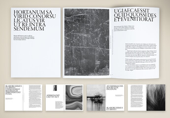 Minimal Art Book Template