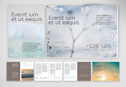 Minimal Corporate Report Layout